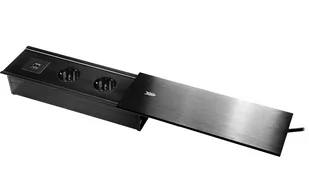 LEDart Spacetronik Spacetronik blatowe zasuwane Spacetronik SPS-S24B V2 5903031025163 - Gniazdka elektryczne - miniaturka - grafika 1