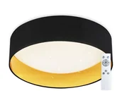 Lampy sufitowe - Top Light - LED Plafon ściemnialny LED/24W/230V+ pilot czarny - miniaturka - grafika 1