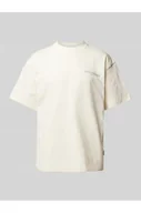 Koszulki męskie - T-shirt z nadrukiem z logo - Only & Sons - miniaturka - grafika 1
