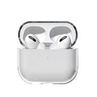 Akcesoria do słuchawek - Hurtel Etui do AirPods 2 / AirPods 1 sztywny mocny pokrowiec na słuchawki przezroczysty (case A) - miniaturka - grafika 1