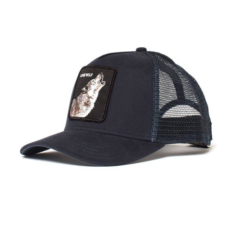 Goorin Bros., Czapka trakerka z daszkiem bejsbolowa, Lone Wolf Trucker Trakerka Wilk- 101-6099