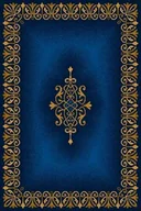 Dywany - Dywan polski Agnella Tempo KAIRA granat wełna - miniaturka - grafika 1