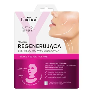 L'biotica Lifting Strefy Y Regenerująca maska do twarzy 1szt - Maseczki do twarzy - miniaturka - grafika 1