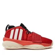 Buty sportowe męskie - Buty do koszykówki adidas Dame 8 EXTPLY IF1506 Czerwony - miniaturka - grafika 1