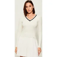 Swetry damskie - Guess Jeans Sweter Slim Fit - miniaturka - grafika 1