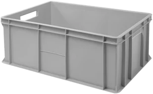 Skrzynka transportowa K-240 600x400x240 - Pojemniki i kosze gastronomiczne - miniaturka - grafika 1