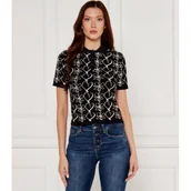 Swetry damskie - Desigual Polo DESIQUAL X M. CHRISTIAN LACROIX | Slim Fit - miniaturka - grafika 1