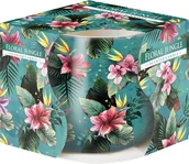 Świece - Bispol Świeca zapachowa w szkle SN71S-57, KWIATOWA DŻUNGLA, 1 szt 5906927037929 - miniaturka - grafika 1