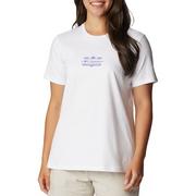 Koszulki sportowe damskie - Koszulka Columbia Boundless Beauty 2036581101 - biała - miniaturka - grafika 1