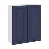 Meble kuchenne - Matera Szafka Wisząca Wysoka G2-80-H92 Granatowy Mat - miniaturka - grafika 1