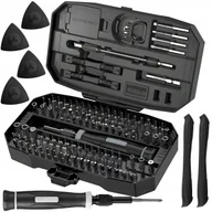 Śrubokręty - 2x ZESTAW WKRĘTAKÓW PRECYZYJNYCH BITÓW NARZĘDZIA SRUBOKRĘTY 152w1 NA PREZEN - miniaturka - grafika 1