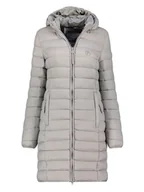 Kurtki damskie - Geographical Norway Płaszcz pikowany "Atikotal" w kolorze szarym - miniaturka - grafika 1