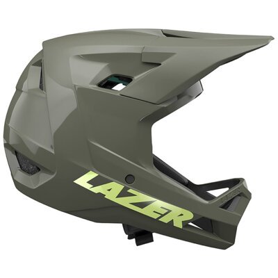 LAZER Chase KinetiCore Zielony mat Full Face ( S, 54-56 cm)