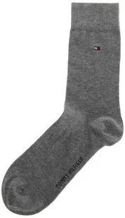 Tommy Hilfiger Skarpety męskie (2 sztuki), szary (middle grey melange), 23-26 - Skarpetki damskie - miniaturka - grafika 1