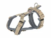 Szelki dla psów - Szelki dla psa Trixie Premium Trekking Grafit Piasek XL - miniaturka - grafika 1