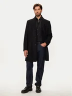 Płaszcze męskie - Hugo Płaszcz przejściowy Milogan2441 50528836 Czarny Regular Fit - miniaturka - grafika 1