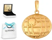 Zawieszki - Rodium Złota zawieszka 585 fantazyjna prezent grawer RD-52808 - miniaturka - grafika 1