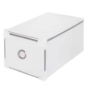 Pudła i pojemniki do przechowywania - Organizer na buty z otwieraną szufladą 28x18x18 cm zestaw 10 szt. 10x HA3002 - miniaturka - grafika 1