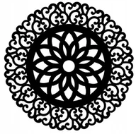 Dekoracje domu - Dekoracja Ścienna Na Prezent Mandala Harmonia D116 - miniaturka - grafika 1