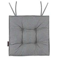 Poduszki dekoracyjne - Poduszka COMO 45x45x9 Szara ciemna Eco Len szara Domarex - miniaturka - grafika 1