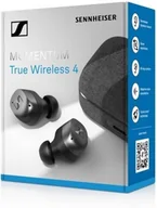 Słuchawki - Sennheiser Momentum True Wireless 4 Czarny - miniaturka - grafika 1