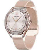 Smartwatch - Hagen HC91.110.1410 Smartwatch HC91 Różowe Złoto - miniaturka - grafika 1