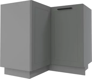 Bergamo Szafka Dolna Narożna D12/90 Szary Mat - Meble kuchenne - miniaturka - grafika 1