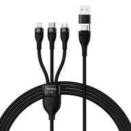 Kable USB - Kabel przewód USB-C 3w1 - USB-C, micro USB, Lightning 120cm Baseus - miniaturka - grafika 1