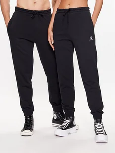 Converse Spodnie dresowe Unisex 10023873-A01 Czarny Standard Fit - Spodnie sportowe męskie - miniaturka - grafika 1