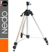 Statywy narzędziowe - Profesjonalny statyw korbowy do laserów, gwint 1/4" i 5/8" NEDO - miniaturka - grafika 1