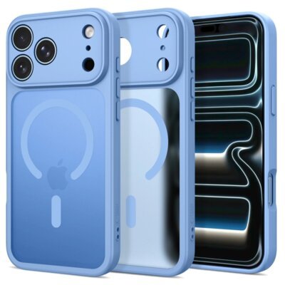 Etui TECH-PROTECT BasicMag MagSafe do Apple iPhone 17 Pro Max/18 Pro Max Błękitny Matowy