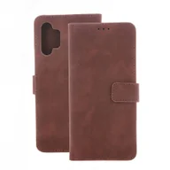Etui i futerały do telefonów - Etui XIAOMI REDMI 13C Smart Velvet Case Skóra Ekologiczna brązowe - miniaturka - grafika 1