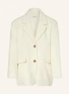 Marynarki i żakiety damskie - Mrs & Hugs Kurtka Ze Sztucznego Futra weiss - miniaturka - grafika 1