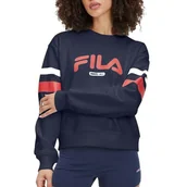 Bluzy damskie - Fila bluza Latur Graphic Crew Sweat FAW0742.50004 M - miniaturka - grafika 1