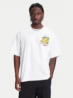 Koszulki męskie - adidas T-Shirt Wabash JW0158 Biały Oversize - miniaturka - grafika 1