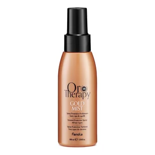 Fanola Oro 24k Therapy, mgiełka ochronna rozświetlająca do włosów, 100ml - Odżywki do włosów - miniaturka - grafika 1