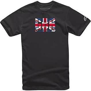 Koszulki męskie - Alpinestars T-shirt męski Circuits Black/Great B. XL 1211720121095XL - grafika 1