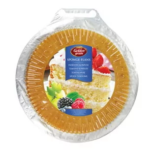 Spody tortowe jasne 3-warstwowe Golden Grain 400g - Dodatki do ciast w proszku Spody tortowe jasne 3-warstwowe Golden Grain 400g - Dodatki do ciast w proszku - miniaturka - grafika 1