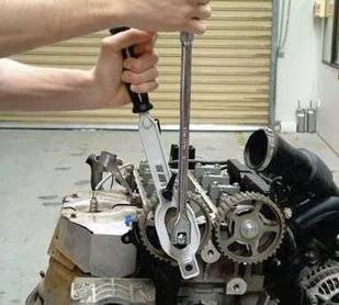 Hubitools Klucz uniwersalny do kół pasowych, nylon HAB70906B - Narzędzia samochodowe - miniaturka - grafika 1