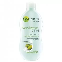 Garnier Body Nawilżenie 7 Dni Odżywcze mleczko do ciała skóra wysuszona Oliwka 400ml - Balsamy i kremy do ciała - miniaturka - grafika 1