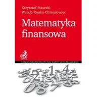 Finanse, księgowość, bankowość - Matematyka finansowa - Krzysztof Piasecki, Wanda Ronka-Chmielowiec - miniaturka - grafika 1