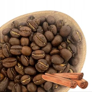 Kawa smakowa arabica Cynamonowa ziarnista/mielona 1kg - Cappuccino i kawy smakowe - miniaturka - grafika 1