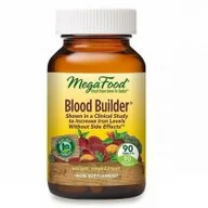 Suplementy naturalne - MegaFood Blood Builder żelazo + witamina B12 + kwas foliowy 90 tab. - miniaturka - grafika 1