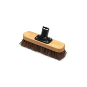 Miotły, szufle, mopy - Końcówka do miotły z nylonowym włosiem Addis Varnished, 23 cm - miniaturka - grafika 1