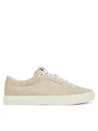 Trampki męskie - Tommy Hilfiger Tenisówki Th Hi Vulc Low Core Chambray FM0FM05389 Écru - miniaturka - grafika 1