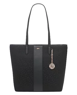 DKNY Women's R31AFR73-XLB-1 Tote, Black Logo/Black, Czarne logo/czarny - Torebki damskie - miniaturka - grafika 1