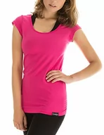 Koszulki i topy damskie - WINSHAPE Winshape Damska koszulka z krótkim rękawem WTR4 Fitness czas wolny joga pilates różowy różowy M WTR4-PINK-M_Pink_M - miniaturka - grafika 1