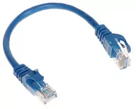 Kable miedziane - RBLINE RBLINE PATCHCORD RJ45/0.2-BLUE 0.2m RJ45/0.2-BLUE - miniaturka - grafika 1