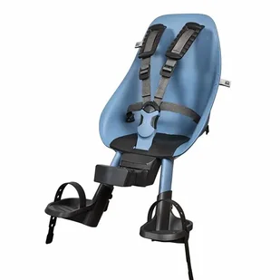 Fotelik rowerowy Urban Iki  Front seat Fuji Blue/Bincho Black - Foteliki rowerowe - miniaturka - grafika 1