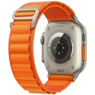 Akcesoria do smartwatchy - PASEK DO ZEGARKA APPLE WATCH 1/2/3/4/5/6/7/8/9/SE 38/40/41mm POMARAŃCZOWY - miniaturka - grafika 1